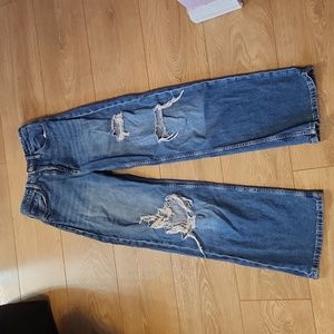 Wide leg jeans